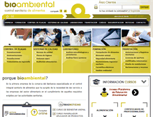 Tablet Screenshot of bioambiental.org